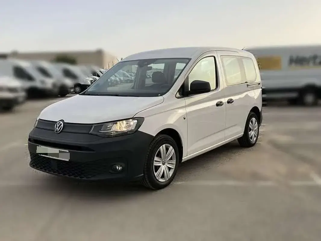 Usado VW Caddy Edition 102 CV (75 kW) 2021 Blanco Monovolumen