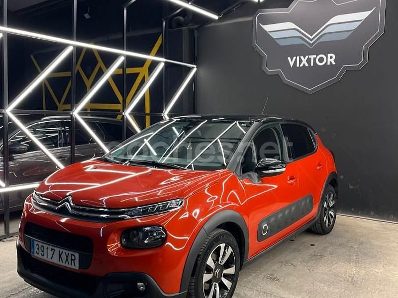 Usado Citroën C3 PureTech 110 CV (80 kW) 2019 Naranja Berlina
