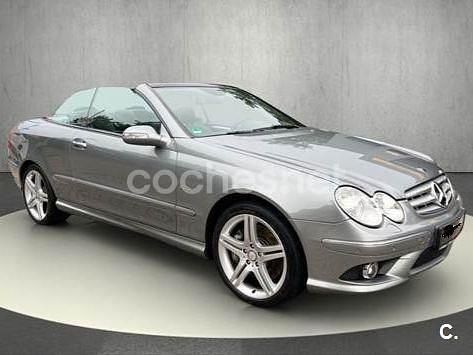 Gris / plata Usado 2009 Mercedes CLK320 Avantgarde Descapotable | 21.000 € - Imagen 1/4