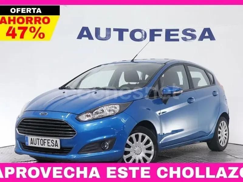 Azul Usado 2014 Ford Fiesta Trend Utilitario | 8450 € (Un poco caro) - Imagen 1/1