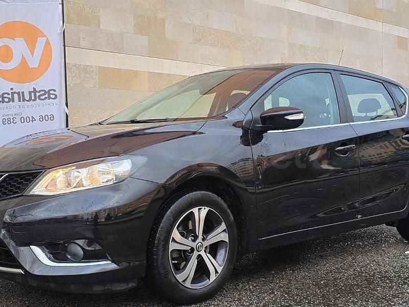 Usado Nissan Pulsar N-Connecta 115 CV (84 kW) 2016 Negro Utilitario