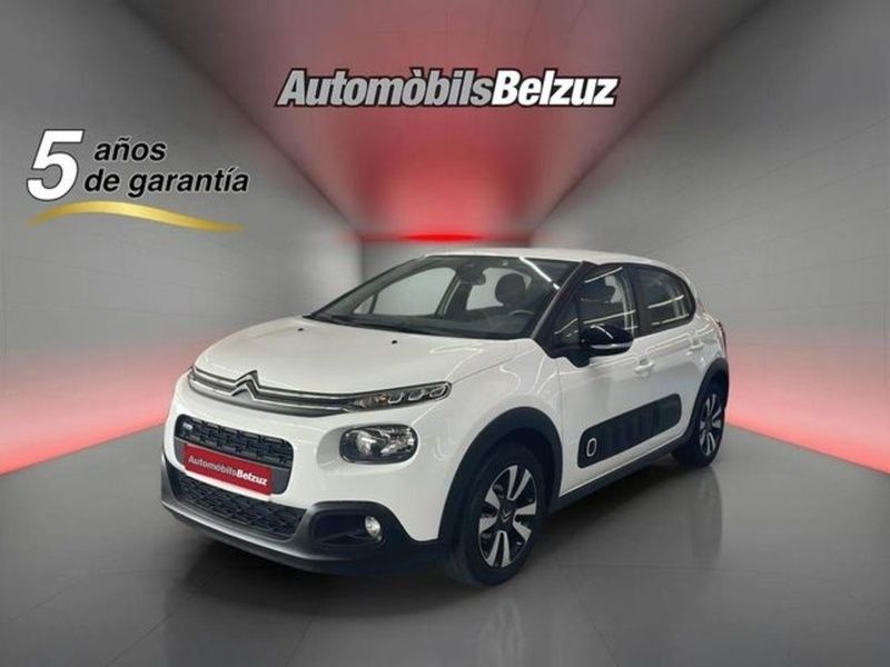 Blanco Usado 2017 Citroën C3 Feel Utilitario | 10.490 € (Un poco caro) - Imagen 1/4