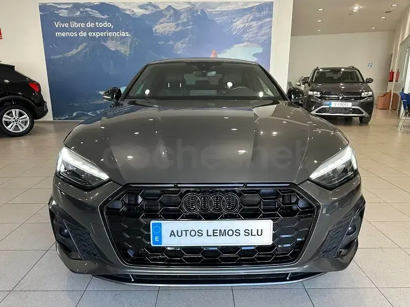 Usado Audi A5 Sportback S-Line 204 CV (150 kW) 2022 Gris / plata Utilitario