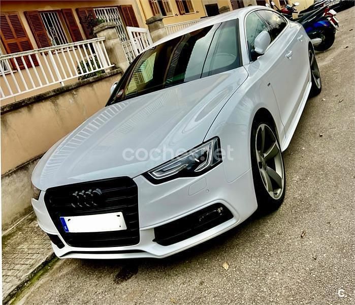 Blanco Usado 2015 Audi A5 Sportback S-Line Berlina | 15.000 € (Buen precio) - Imagen 1/4