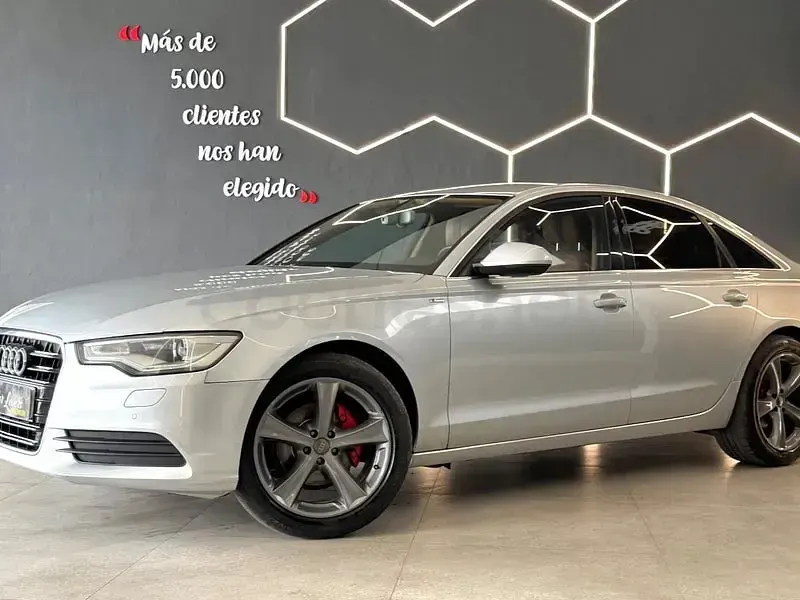 Usado Audi A6 S-Line 204 CV (150 kW) 2012 Gris / plata Berlina