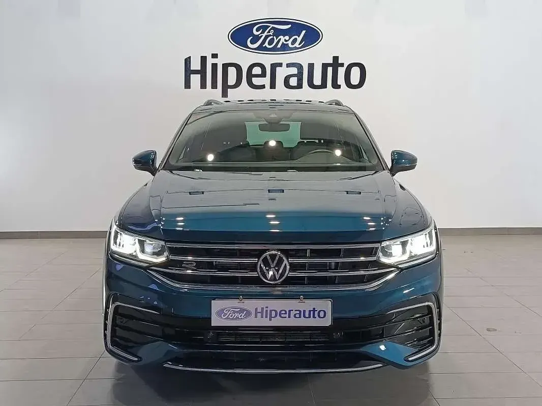 Usado VW Tiguan R-line 150 CV (110 kW) 2021 Azul SUV