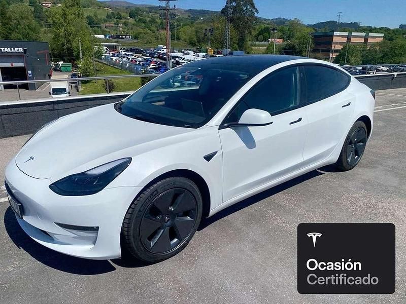Blanco Usado 2021 Tesla Model 3 Long Range AWD Berlina | 28.700 € - Imagen 1/4