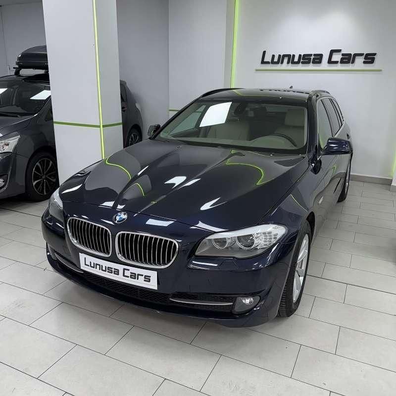 Azul Usado 2011 BMW 520 Familiar | 13.990 € (Precio justo) - Imagen 1/4