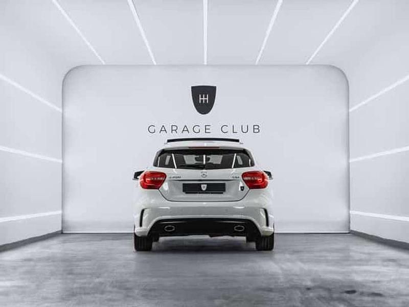 Usado Mercedes A200 AMG line 136 CV (100 kW) 2014 Blanco Utilitario