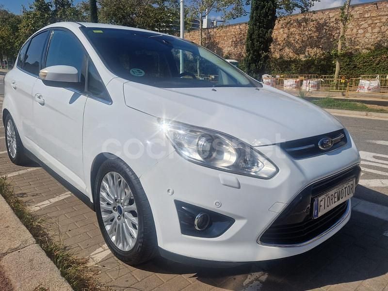 Blanco Usado 2013 Ford C-MAX Titanium Monovolumen | 6800 € (Precio justo) - Imagen 1/4