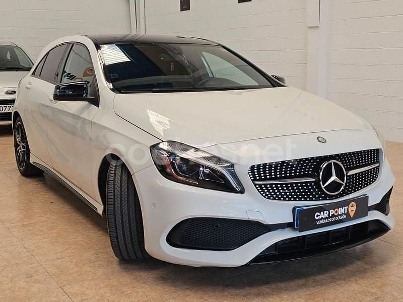 Usado Mercedes A220 AMG line 177 CV (130 kW) 2016 Blanco Berlina
