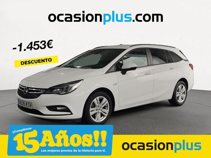 Blanco Usado 2019 Opel Astra Selective Familiar | 11.590 € (Precio justo) - Imagen 1/4