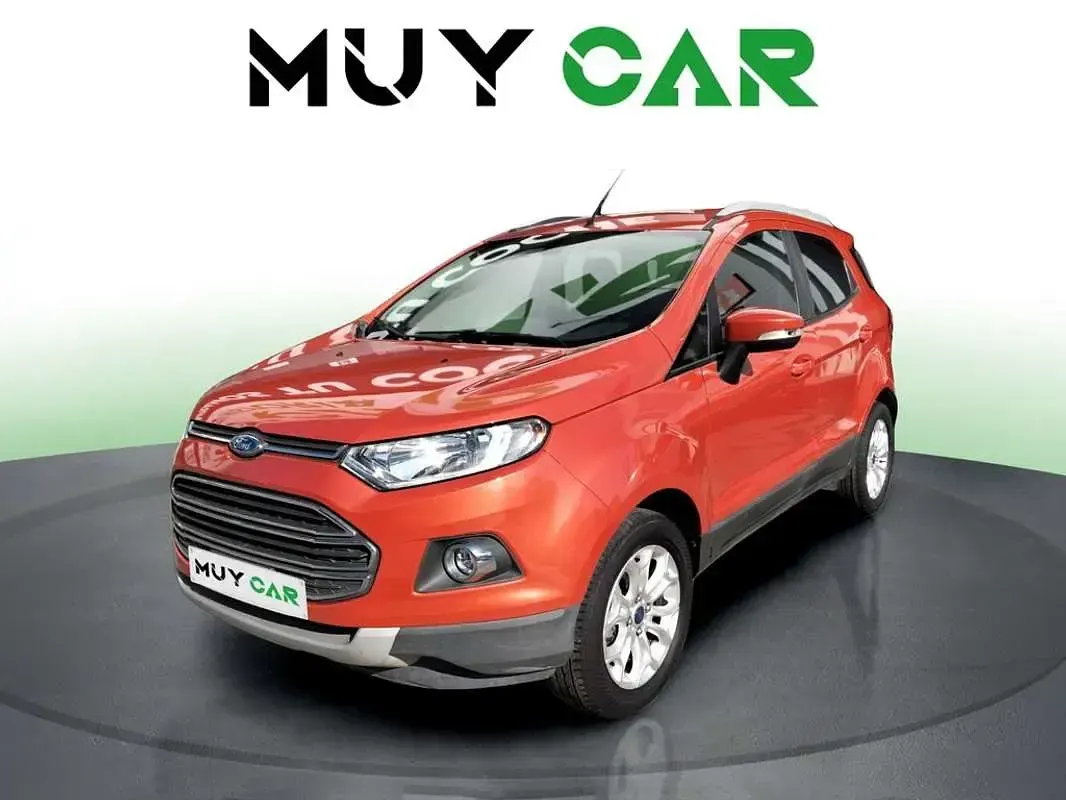 Usado Ford Ecosport Titanium 125 CV (91 kW) 2017 Naranja SUV