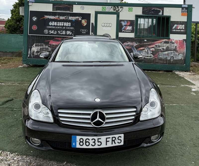 Negro Usado 2008 Mercedes CLS320 Coupe | 8700 € (Precio justo) - Imagen 1/4