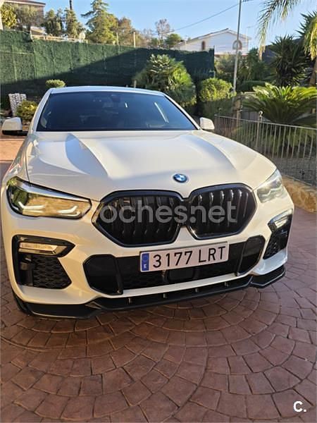 Blanco Usado 2021 BMW X6 SUV | 73.000 € (Caro) - Imagen 1/4