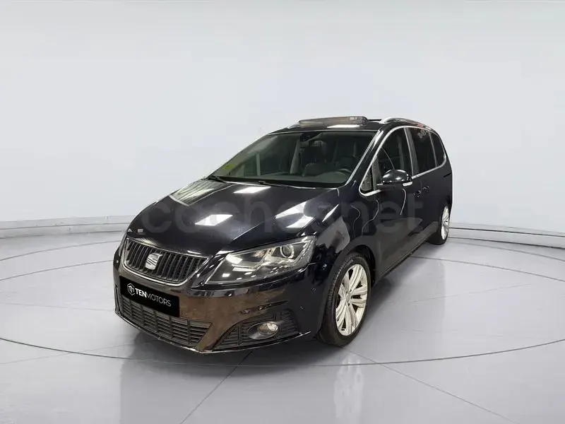 Usado Seat Alhambra Style 170 CV (125 kW) 2012 Negro Monovolumen