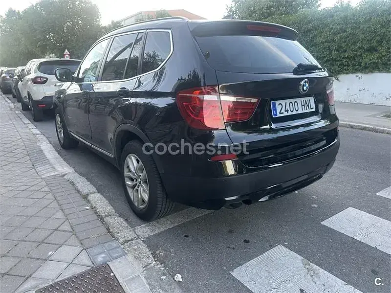 Usado BMW X3 184 CV (135 kW) 2013 Negro SUV