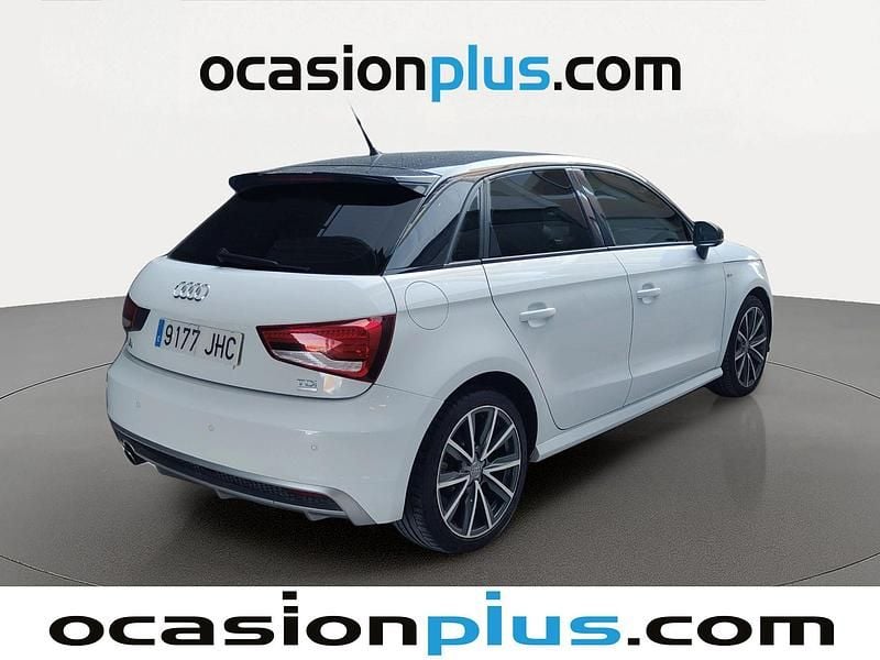 Usado Audi A1 Sportback S-Line 90 CV (66 kW) 2015 Blanco Utilitario
