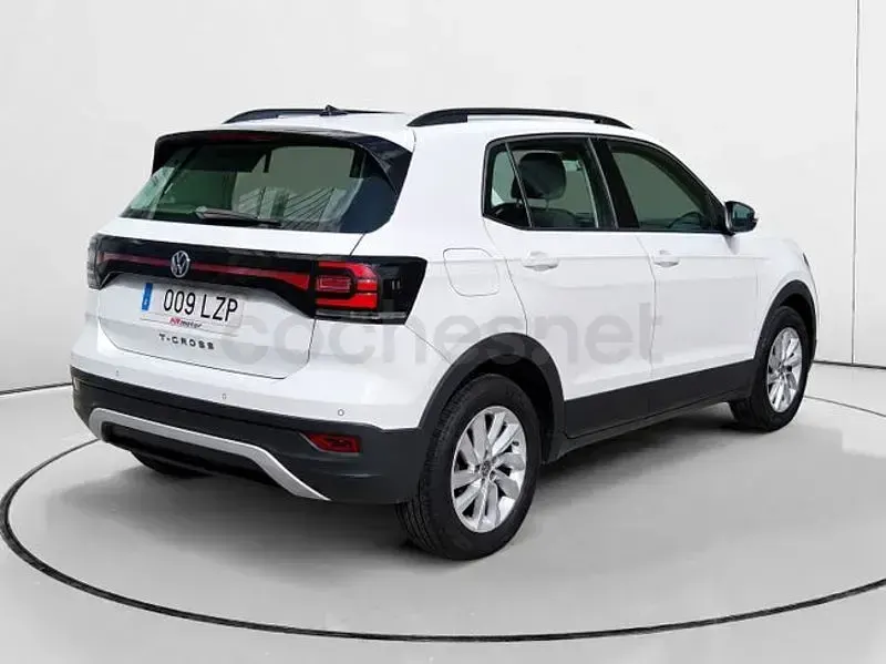 Usado VW T-Cross Advance 110 CV (80 kW) 2022 Blanco SUV