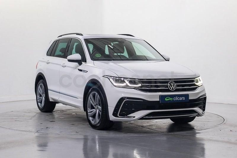 Usado VW Tiguan Allspace R-line 150 CV (110 kW) 2021 Blanco SUV