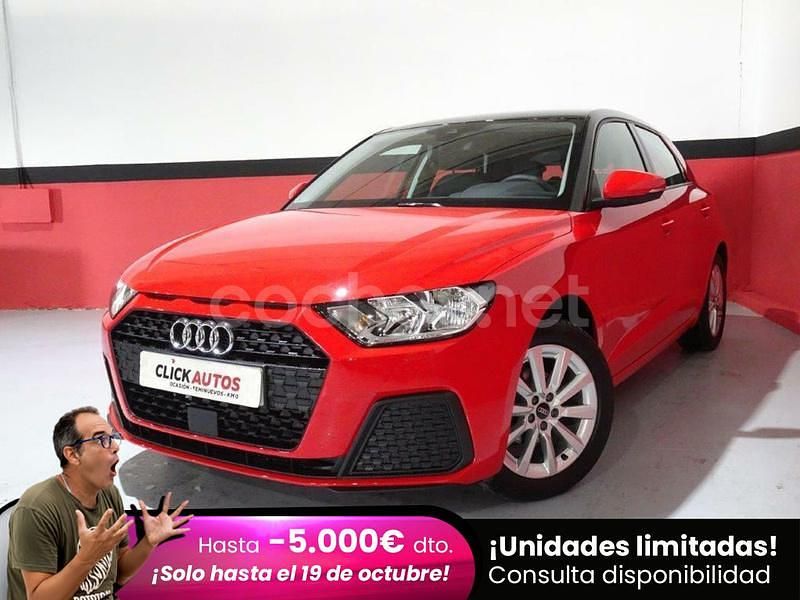 Rojo Usado 2021 Audi A1 Sportback Advanced Plus Utilitario | 15.900 € (Buen precio) - Imagen 1/4