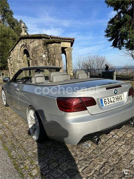 Usado BMW 325 Cabriolet 218 CV (160 kW) 2010 Gris / plata Descapotable