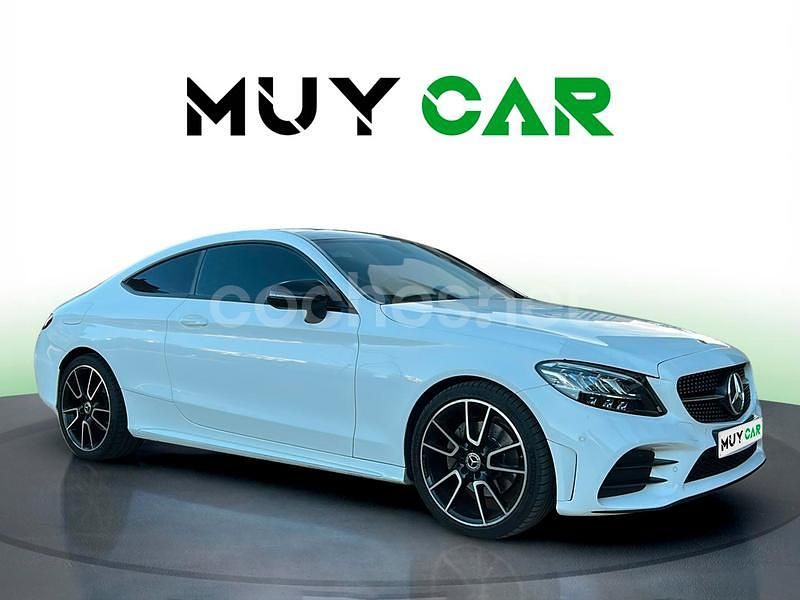 Blanco Usado 2021 Mercedes C220 Coupe | 36.990 € (Buen precio) - Imagen 1/4