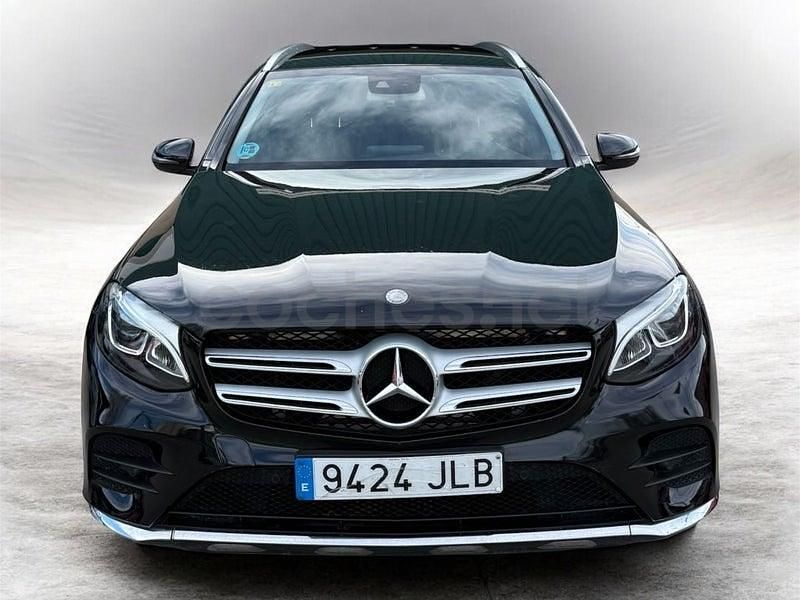 Usado Mercedes GLC220 170 CV (125 kW) 2016 Negro SUV