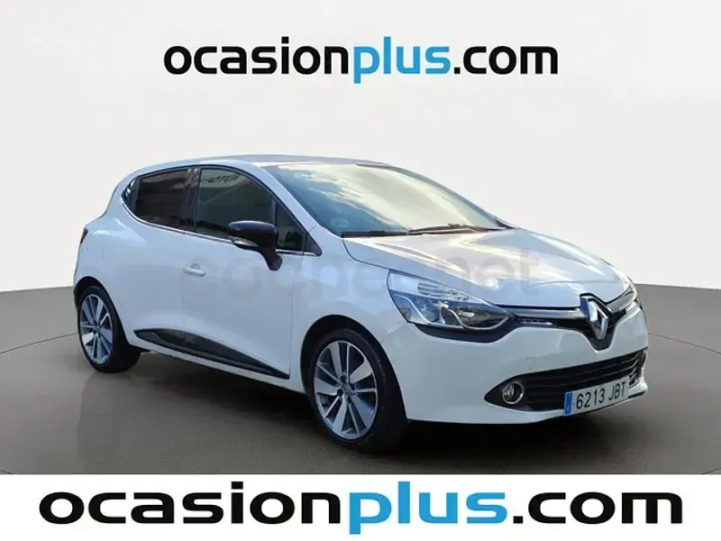 Usado Renault Clio IV 90 CV (66 kW) 2014 Blanco Berlina
