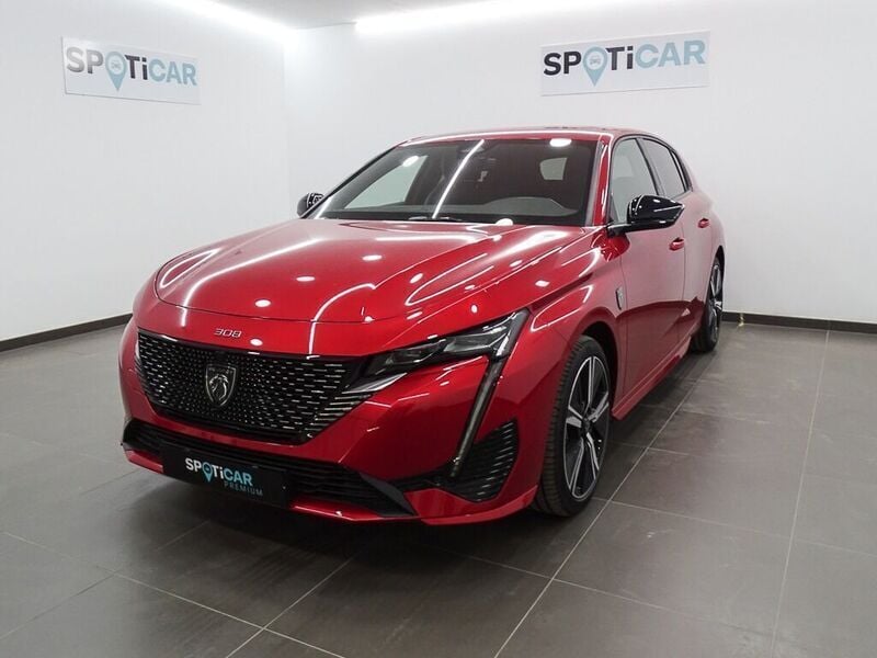 Rojo Usado 2023 Peugeot 308 GT Berlina | 27.495 € (Precio justo) - Imagen 1/4
