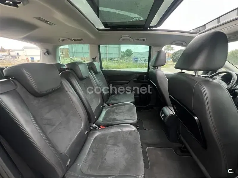 Usado VW Sharan Advance 140 CV (102 kW) 2013 Azul Monovolumen