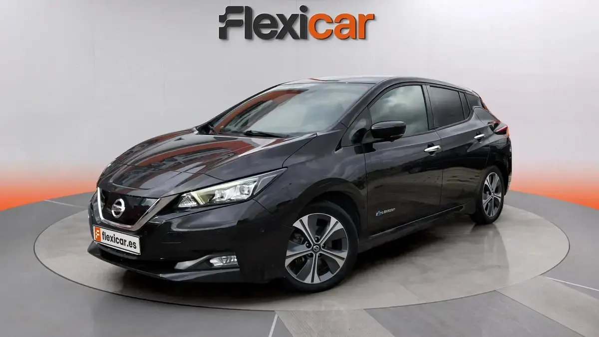 Usado Nissan Leaf Acenta 160 kW (218 CV) 2018 Negro Utilitario