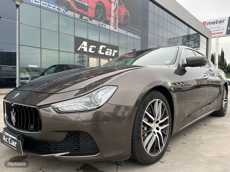 Usado Maserati Ghibli 274 CV (201 kW) 2015 Marrón Coupe