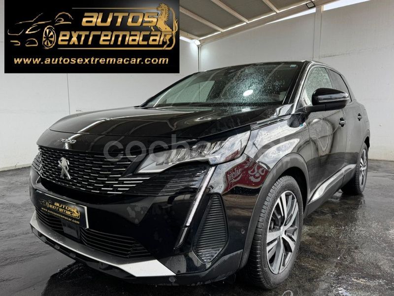 Negro Usado 2021 Peugeot 3008 Allure SUV | 14.999 € (Super precio) - Imagen 1/4