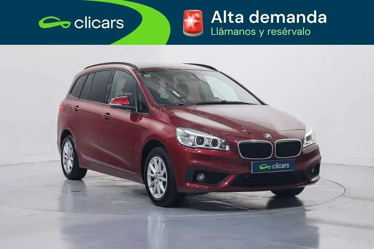 Usado BMW 218 Gran Tourer 150 CV (110 kW) 2019 Rojo Monovolumen