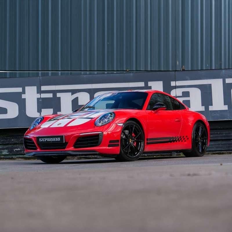 Usado Porsche 911 Carrera S 450 CV (330 kW) 2018 Rojo Coupe