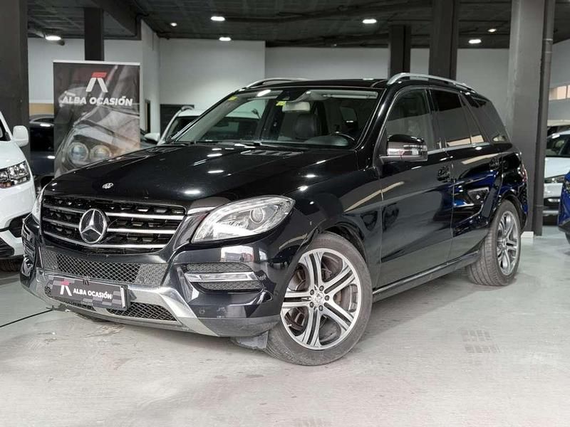 Usado Mercedes ML320 300 CV (220 kW) 2014 Negro SUV