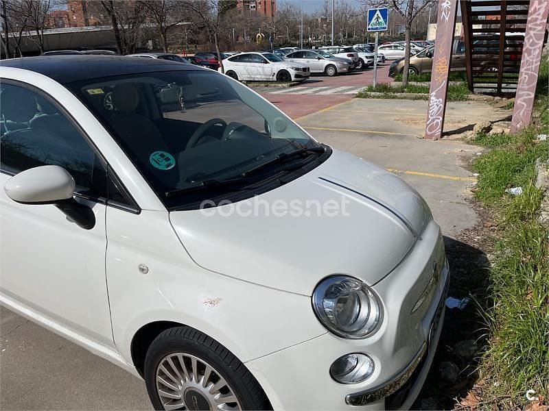 Usado Fiat 500 Lounge 69 CV (50 kW) 2010 Blanco Berlina