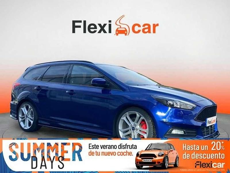 Azul Usado 2017 Ford Focus S Familiar | 15.990 € (Buen precio) - Imagen 1/4