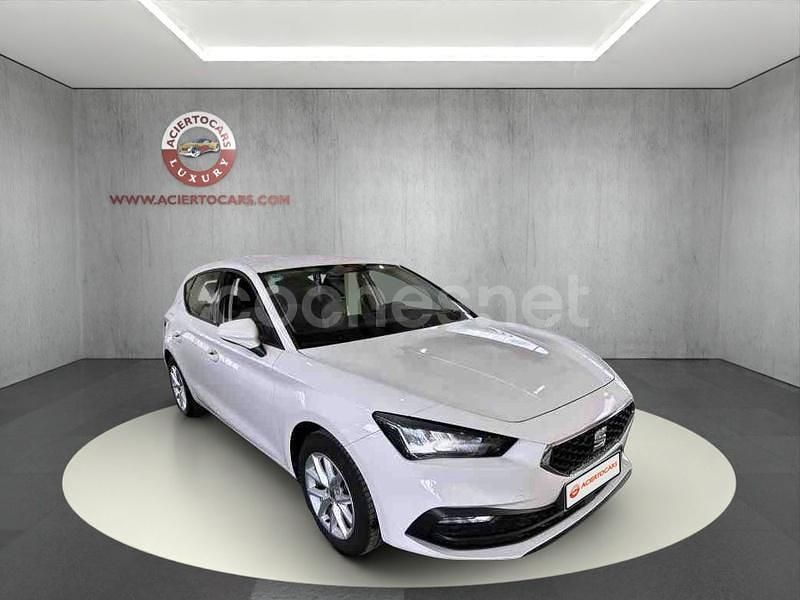 Blanco Usado 2021 Seat Leon Style Berlina | 18.490 € (Precio justo) - Imagen 1/4
