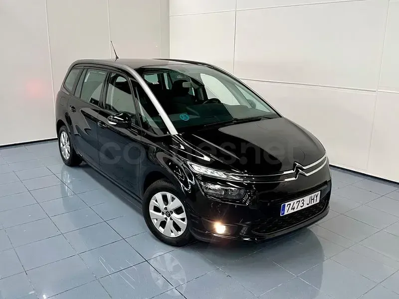Usado Citroën C4 Picasso PureTech 130 CV (95 kW) 2015 Negro Monovolumen