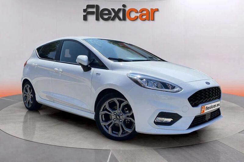 Blanco Usado 2019 Ford Fiesta ST-Line Utilitario | 13.390 € (Precio justo) - Imagen 1/4