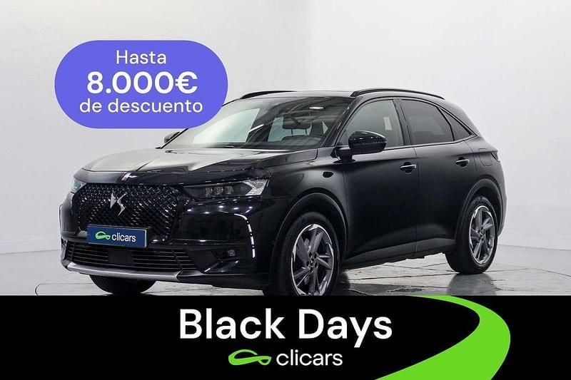 Negro Usado 2022 DS Automobiles DS7 Crossback Rivoli SUV | 20.890 € (Buen precio) - Imagen 1/4