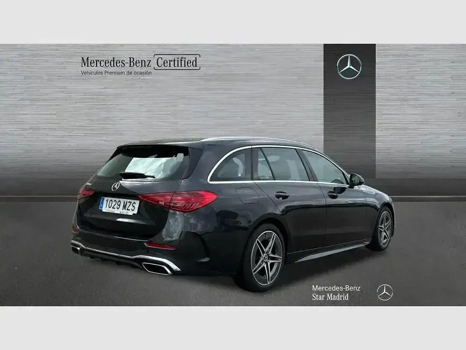 Usado Mercedes C200 163 CV (119 kW) 2024 Gris Familiar