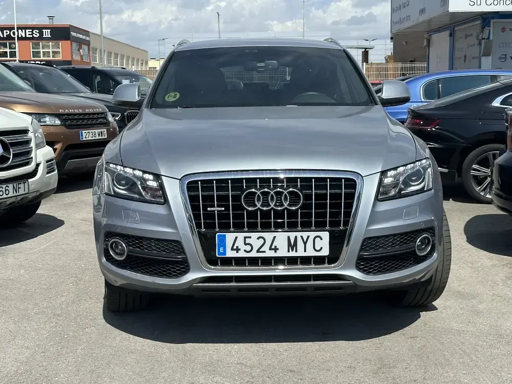 Usado Audi Q5 S-Line 241 CV (177 kW) 2010 Gris metalico SUV