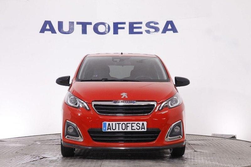 Usado Peugeot 108 GT-line 82 CV (60 kW) 2017 Rojo Utilitario