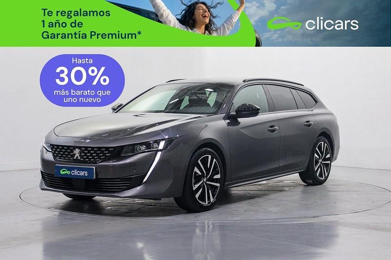 Usado Peugeot 508 SW GT 130 CV (95 kW) 2021 Negro Familiar