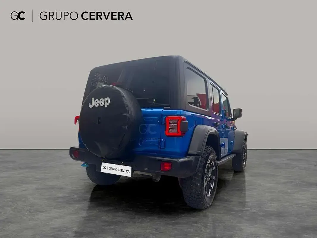 Usado Jeep Wrangler Unlimited Rubicon 272 CV (200 kW) 2024 Azul SUV