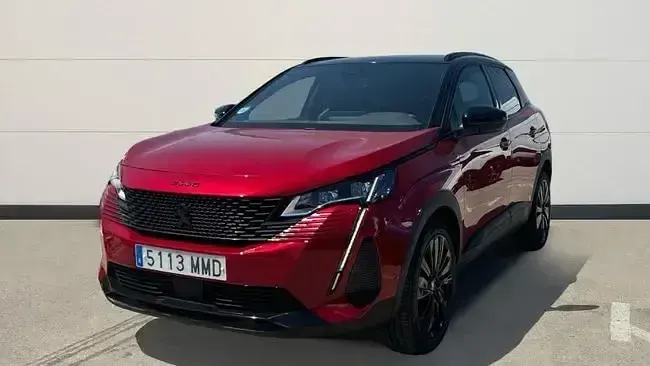 Usado Peugeot 3008 GT 136 CV (100 kW) 2023 Rojo SUV