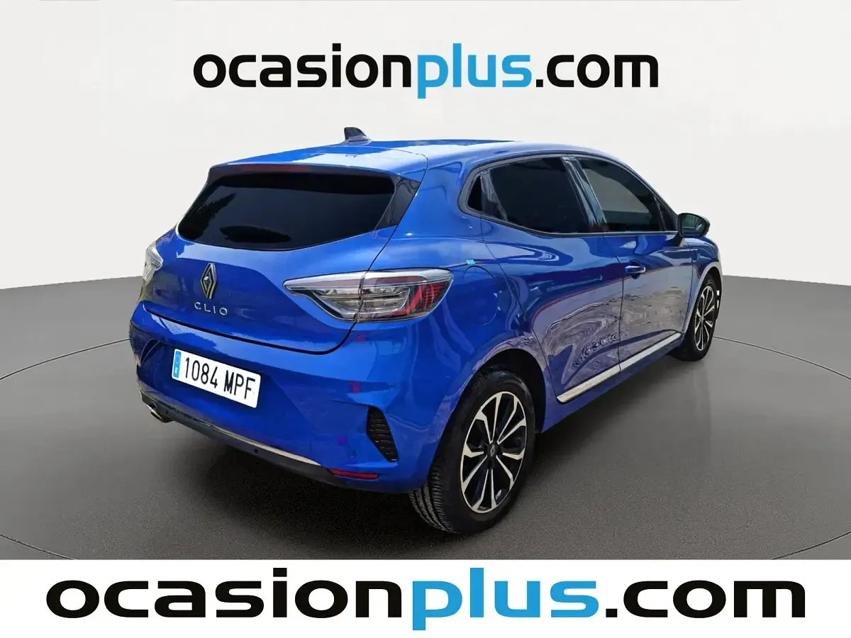 Usado Renault Clio Techno 91 CV (66 kW) 2024 Azul Utilitario